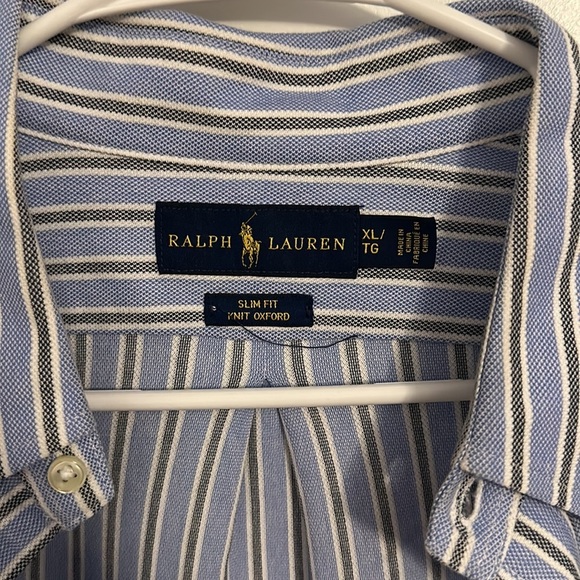 Ralph Lauren striped button down size XL - Picture 2 of 3